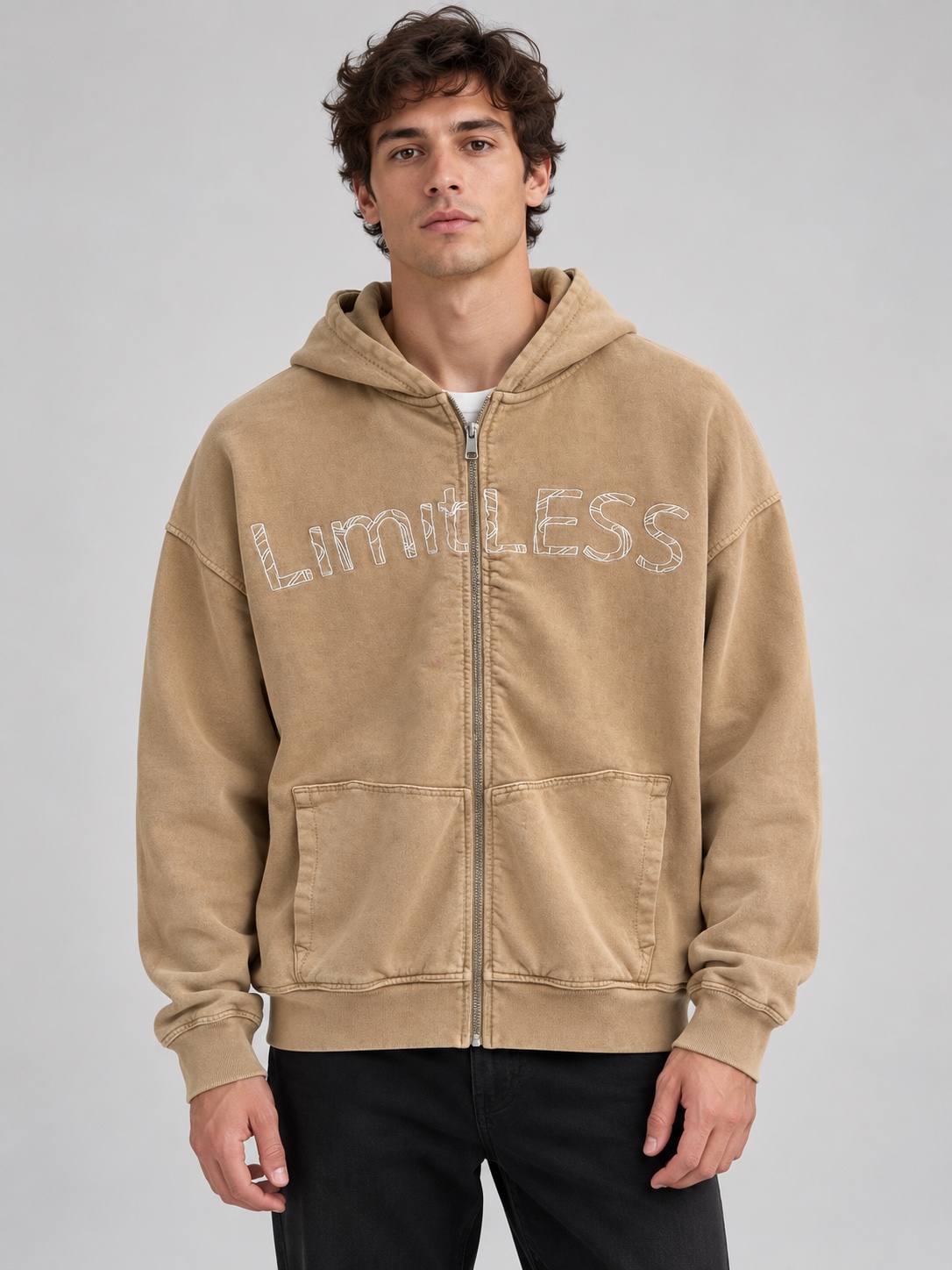سوییشرت LIMITLESS برند MECHANIC — شتری