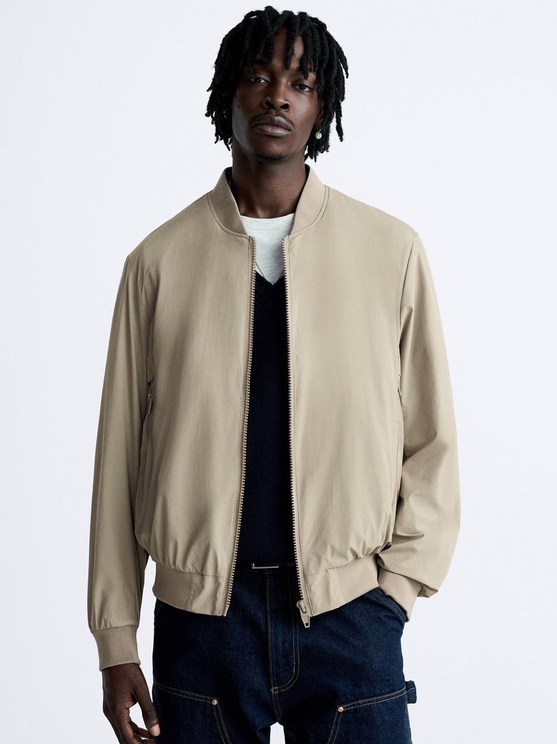 بامبر بارانی اورجینال زارا ZARA — کرم